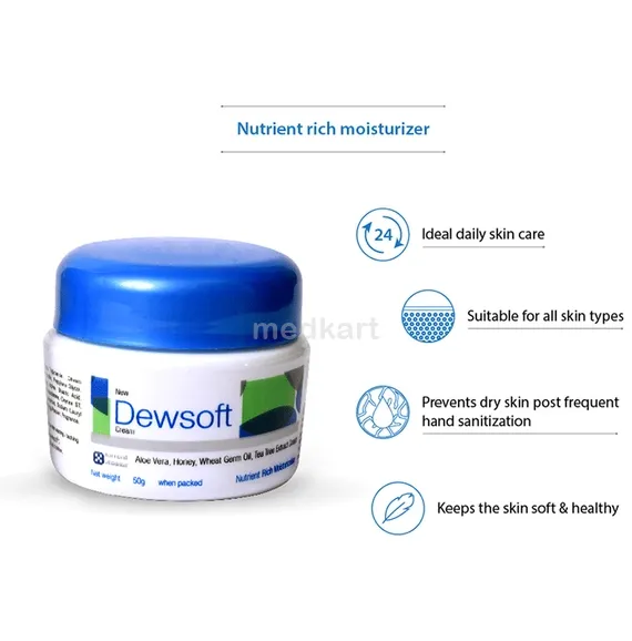 dewsoft cream 50 gm